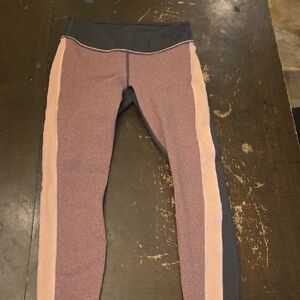 Fabletics Kids Leggings in Pink and Black